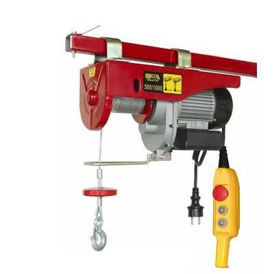 110V 1 Phase 60Hz 400kg 800kg 36FT Mini Electric Hoists