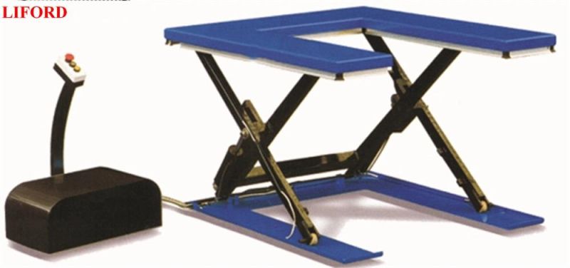 Lifting Table Hydraulic Scissor Lift Customized Large Table Size