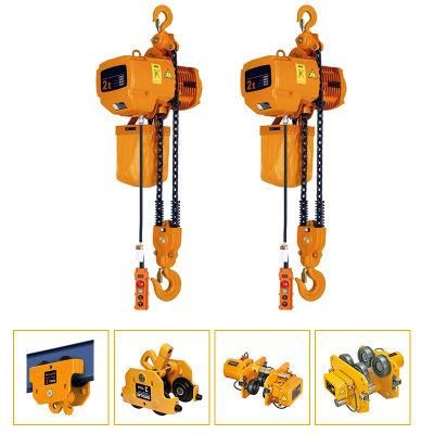 High Speed 3 Ton Electric Chain Hoist for Overhead Crane