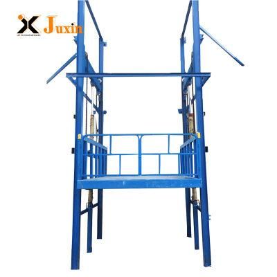 Hydraulic Vertical Stationary Cargo Lift Factory Warehouse Work Platforms Goods Lift