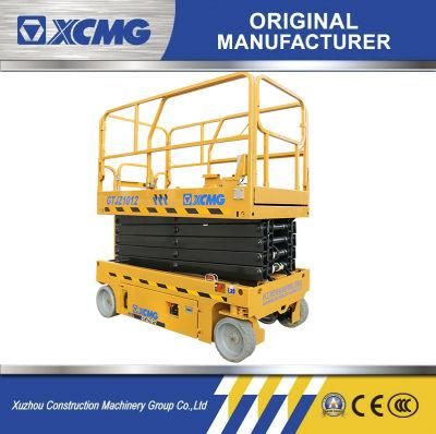 XCMG Official Portable Self Propelled Scissor Lift Gtjz1012 China 10m Small Mobile Electric Scissor Lifts for Sale