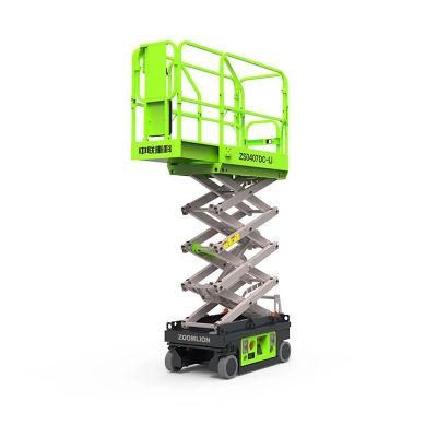 Zoomlion 10m Scissor Lift Mobile Hydraulic Table Lift (ZS1012HD-Li)