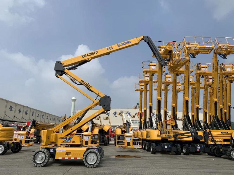 XCMG Official Manufacturer 20m Articulated Boom Lift Xga20AC China New Electric Self-Propelled Mobile Aerial Work Platform for Sale
