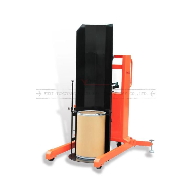 Loading Capacity 400kg and Dumping Lift Height 1500mm Electric Portable Drum Dumpers