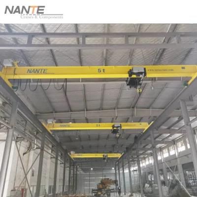 Safety Guarantee Compact Dimensions Workshop Bridge Crane with Power-off Protection