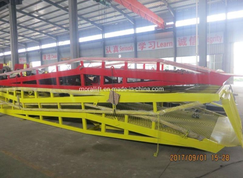 10 Ton Container Forklift Mobile bridge Ramp