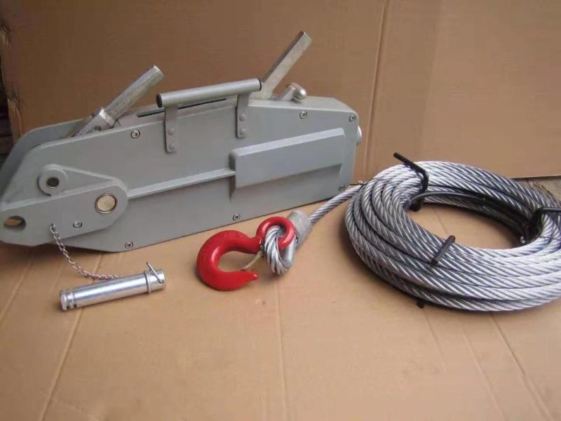 Ce Certificate Wire Rope Lever Hoist 3.2 Ton 20 M
