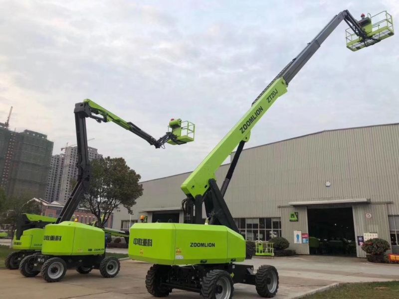 Chinese Aerial Work Platform Telescopic Boom Lift Zt20j for Sale