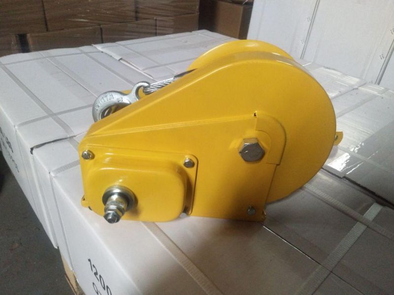 1800lbs Hand Operated Cable Brake Winch