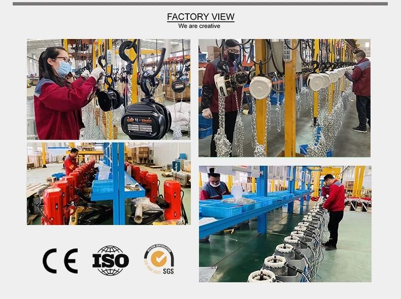 2 Ton Manual Chain Construction Lift Hoist Vc-B Type Factory Manufacturer