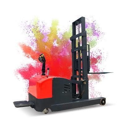 1000kg 1500kg Manual Hydraulic Forklift Hand Pallet Stacker Electric Stakers