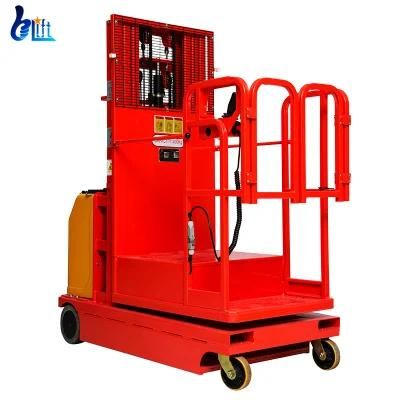 2.7-4.5m High Quality Indoor Electric Hydraulic Order Picker Forklift
