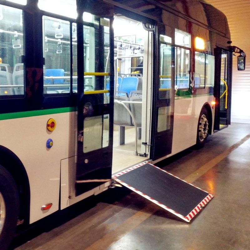 Hot Sale Electric Aluminium Wheelchair Ramp for Low Floor Bus