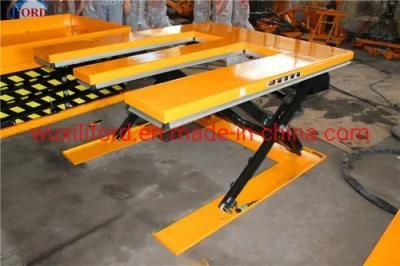 1000kg Low Profile Powered Scissor Lift Table with E-Shape Platform