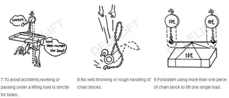 China Manufacturer Lifting Accessories Pull Lift Manual Chain Hoist