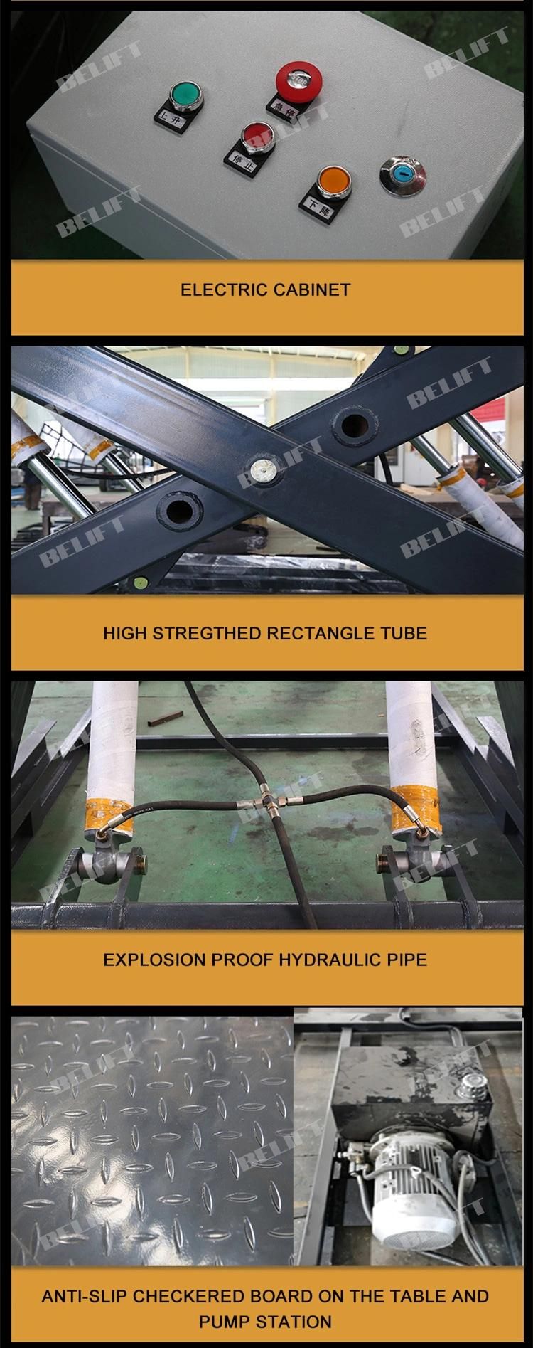 6000kg 6 Tons Lifting Mechanism Lift Machine Motorcycle Lift Tables