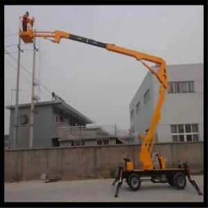 20m AC Tow Behind Articulating Boom Lift Equipment
