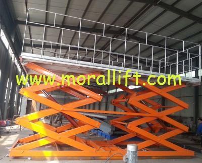 Heavy Load Stationary Scissor Lift Platform