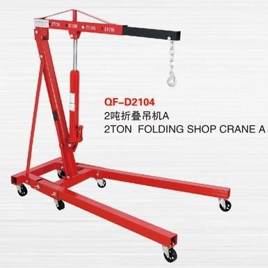 2t Folding Shop Crane Hot Sale with CE Approval