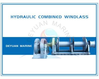 Marine Hydraulic Combined Single Gypsy Anchor Windlass Winches