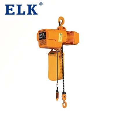 Elk 0.5ton Electrical Hook Mount Chain Hoist with Wireless Control