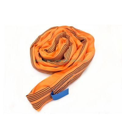 High Quality 10t Orange Polyester Endless Lifting Round Sling En1492-2