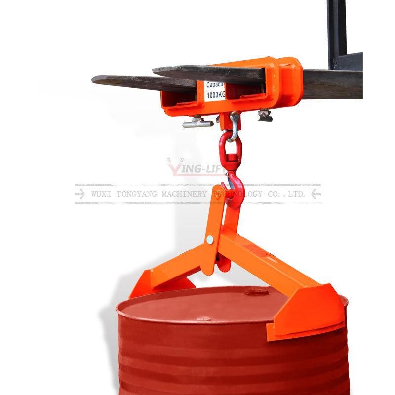 Heavy Duty Forklift Lifting Hoist Swivel Hook Load Capacity 2500