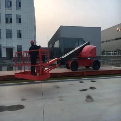 28m Hydraulic Aerial Work Platform Man Lift Telescope Lift Platform