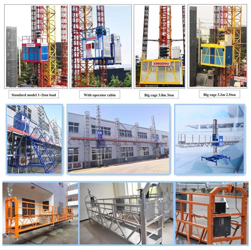 Competitive Price of Construction Hoist Pm Hoist Personnel Elevator Manufacturer Direct Sale
