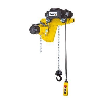 1.6ton to 10ton Big Load Capacity Yale Cpef 5ton Electric Chain Hoist for Single Grider Overhead Bridge Crane