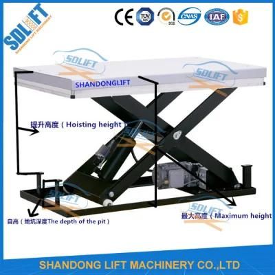 China Manufacture Stationary Hydraulic Scissor Lift Platform Price