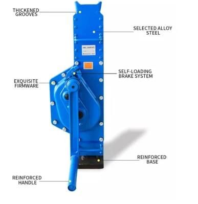 Mechanical Jack Ratchet Steel Jack with Hand Operation