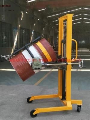 450kg Hydraulic Drum Lifter Manual Oil Drum Lifter Stacker DA450