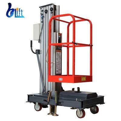 CE ISO Electric Man Lifts Hydraulic Lifting Air Conditioner Ladder Lift
