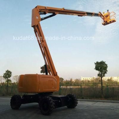 38m Self-Propelled Articulated Boom Lift Diesel Boom Lift