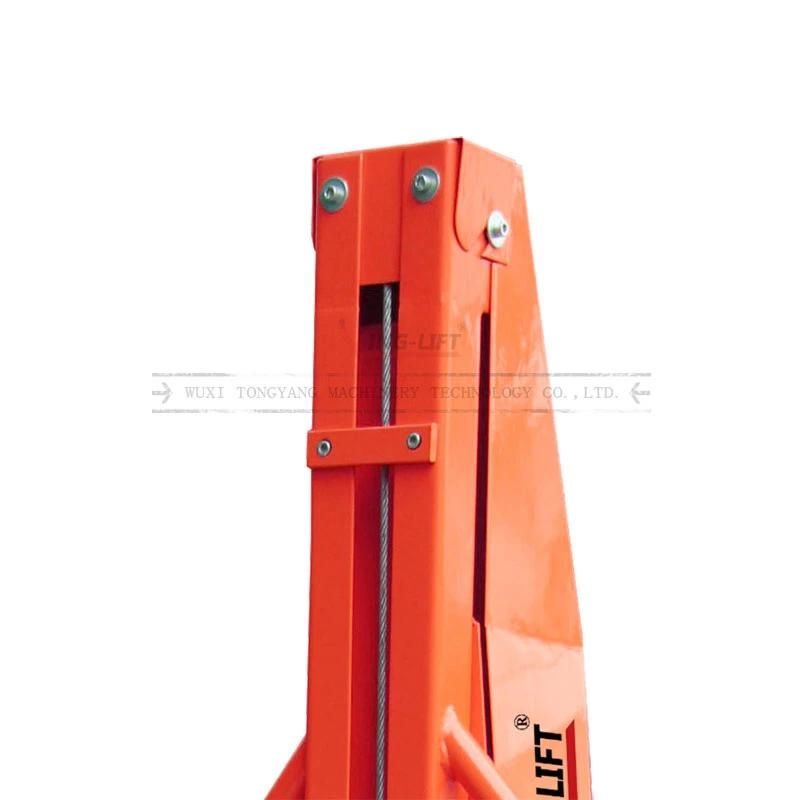 200kg Hand Operated Forklift Pallet Stacker Manual Lifter M200
