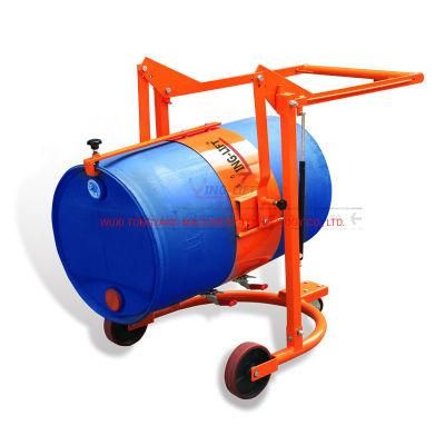 300kg Mobile Drum Carrier with Tilter to Raise, Transport, Tilt and Drain a Heavy Steel &amp; Plastic Drum HD80b
