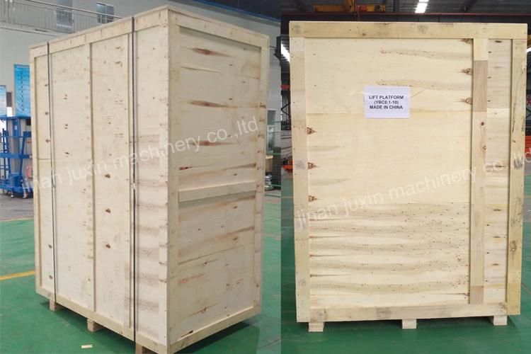 Double Masts Aluminum Elevator Lift with Battery, Hydraulic Electric Aluminum Man Lift Price
