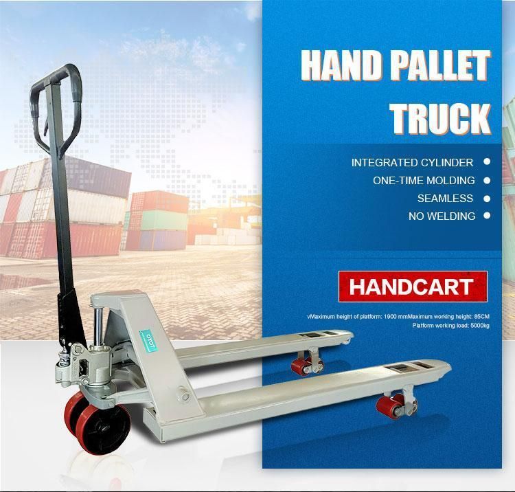 Toyo 2 Ton 2000kg Economic Design Pallet Truck Hand Pallet Truck