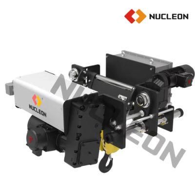 Nucleon Heavy Duty Dual Lifting Speed 5 Ton Electric Wire Rope Hoist with CE Certificate