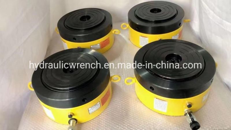 400 Ton Low Height Lock Nut Hydraulic Cylinder Jack