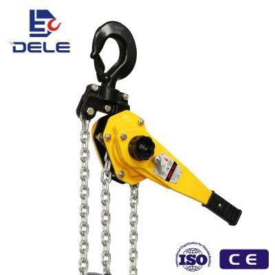 Capacity of The Classic Style Dh 0.25t 0.5t 0.75t 1.5t 3t 6t 9t Lever Chain Pully Block