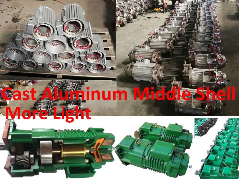 0.4kw 0.75kw 1.1kw 1.5kw Hoist Crane Geared Motor Reduction with Buffer Geared Reducer