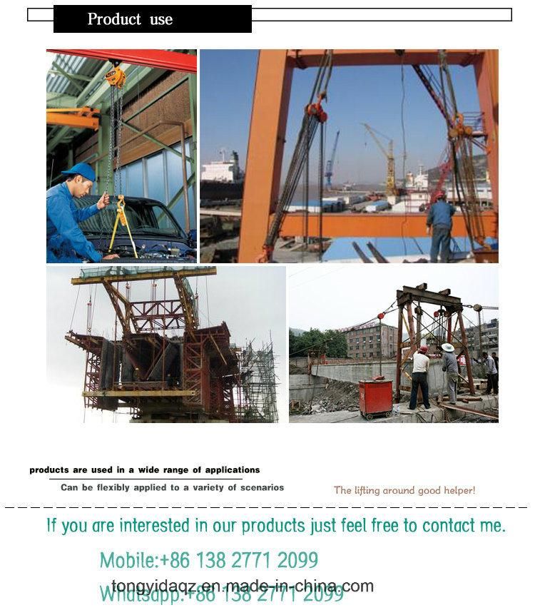 3 Meters 3 Ton Chain Hoist Manufacturer