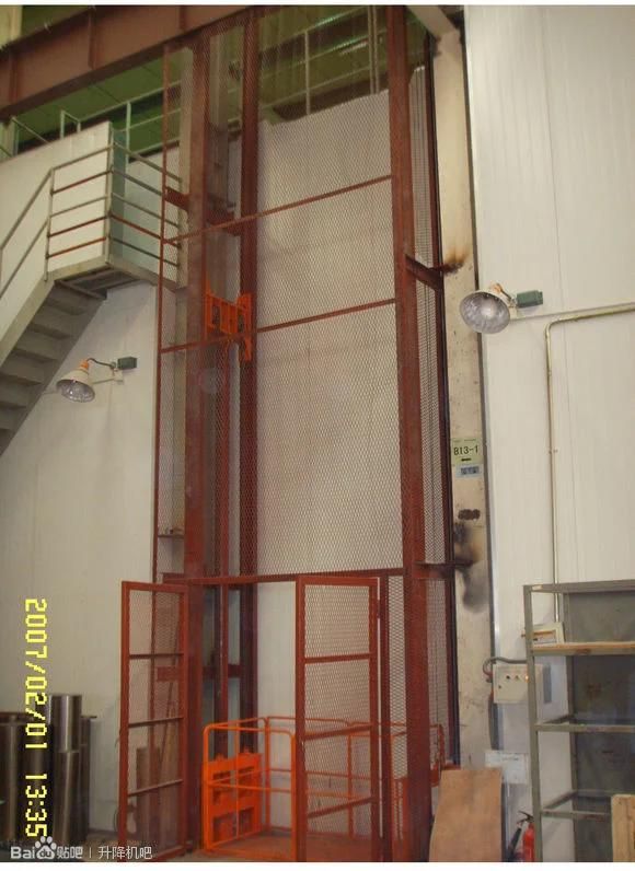 Warehouse Hydraulic 5000kg Cargo Elevator