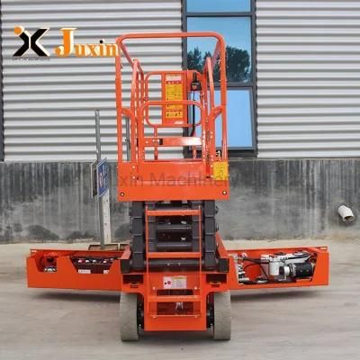En280 Approved Battery Powered Self Propelled Electric Hydraulic Scissor Lift Platform for Sale