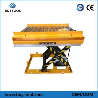 1000kg Hydraulic Vertical Scissor Lift Table with Ce