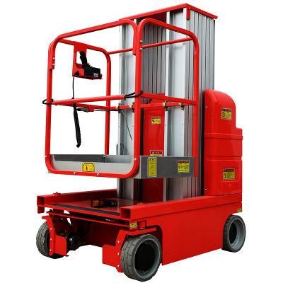 6-12m Dual Mast Self Propelled Work Platform Electric Machine