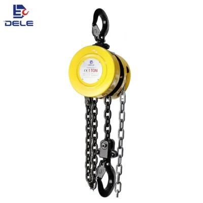 Lifting Equipment Mini Manual Chain Block Hoist Round Chain Hoist