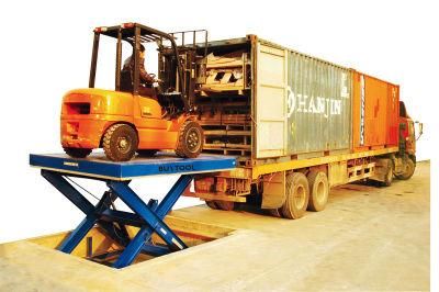 Unique Floor Mounted Trailer Loading Scissor Lift